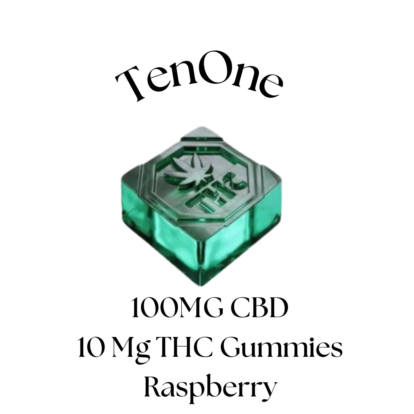 THC CBD Gummy Broad Spectrum