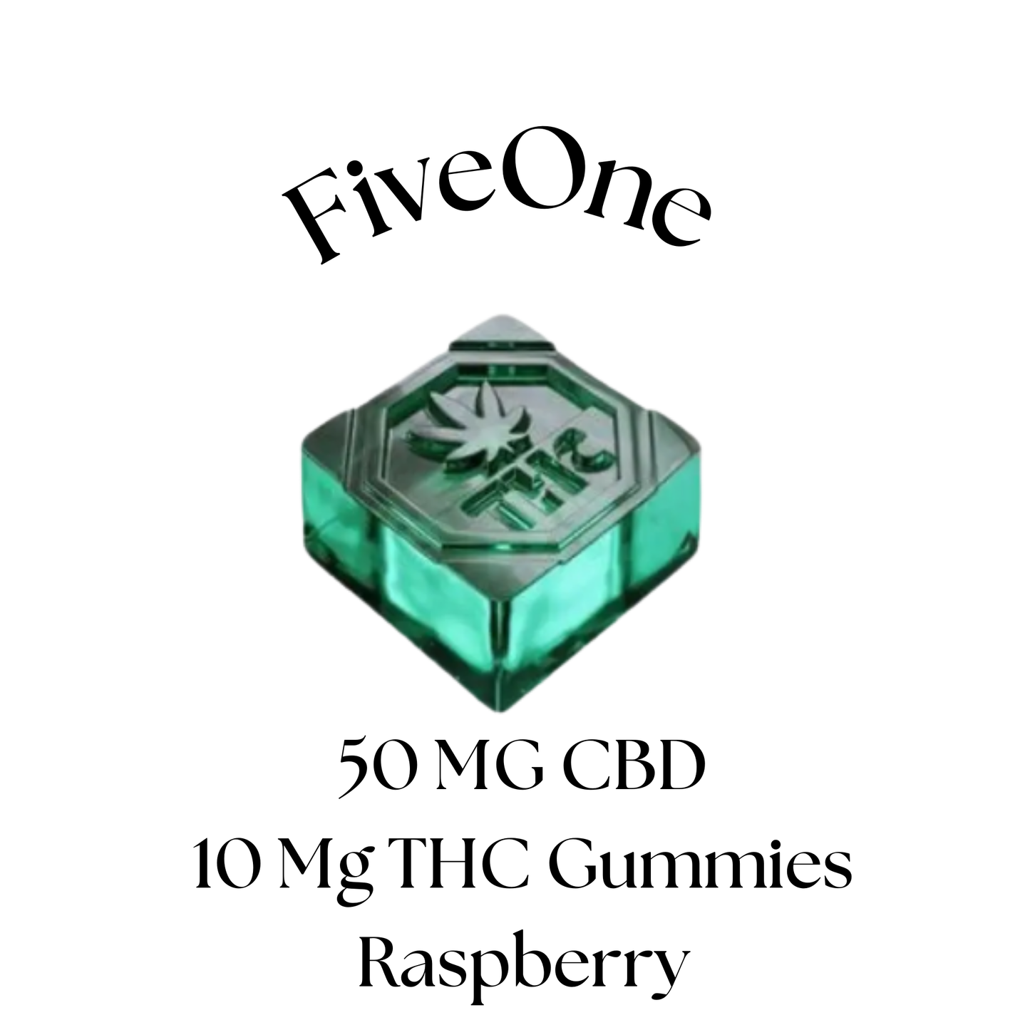 THC CBD Gummy Broad Spectrum