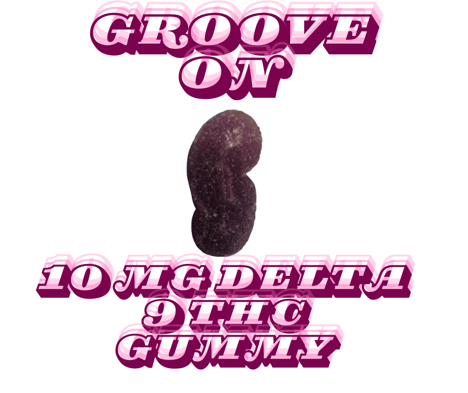 Groove On 10 Mg D9 THC Gummies 10 Ct
